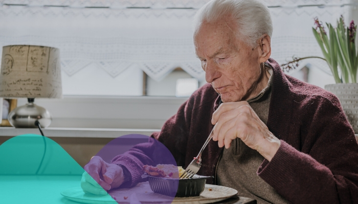 ¿Tu adulto come solo o sin supervisión? Cuidado: podría tener disfagia